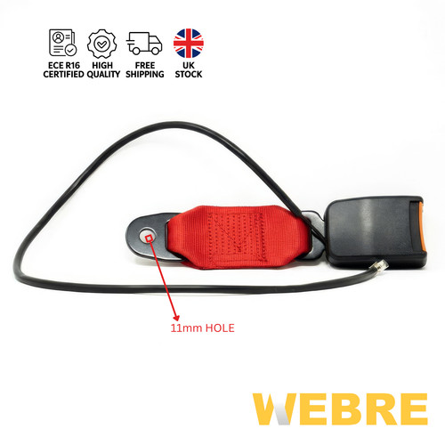 Webbed seat belt - seat,