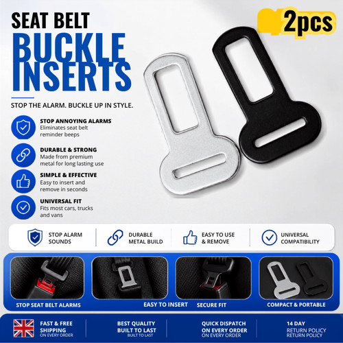 Car seat belt - clip, buckle