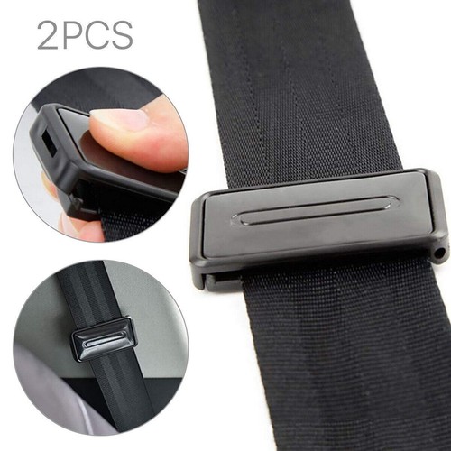 Pair car seat belt stopper - 1,