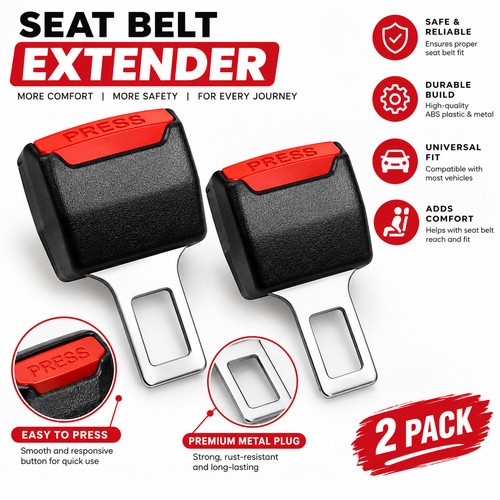 Seat buckle adjustable - seat,