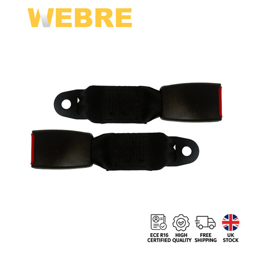 Webbed seat belt buckle - belt,