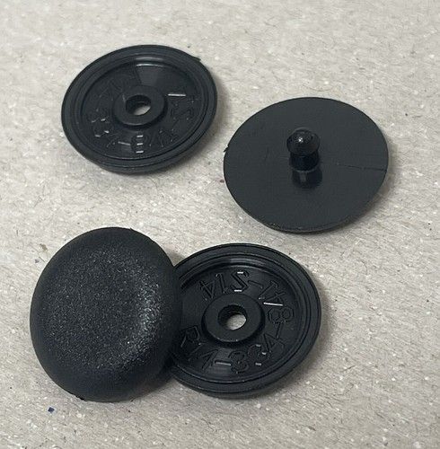 Seat belt button - 2x, buckle
